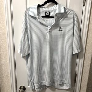 Mens foot joy golf polo